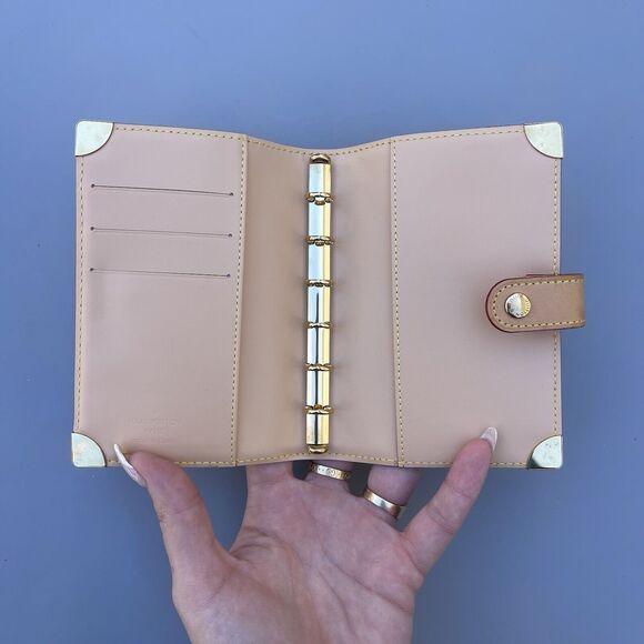 Louis Vuitton Murakami Multi-Color White Leather Agenda PM Diary Passport Holder - Picture 5 of 7